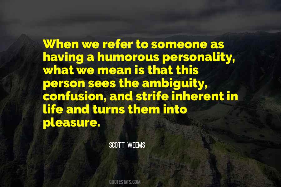 Mean Personality Quotes #1497195