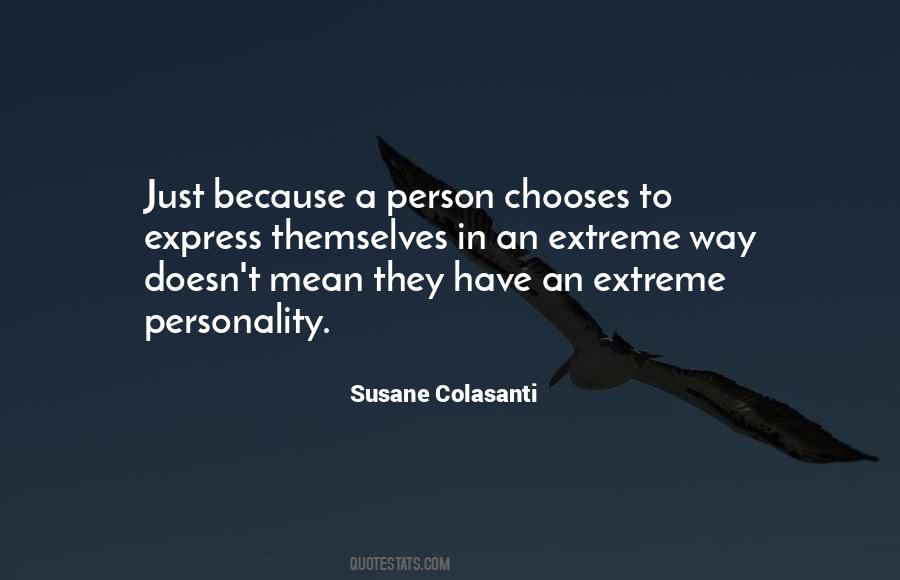 Mean Personality Quotes #882700