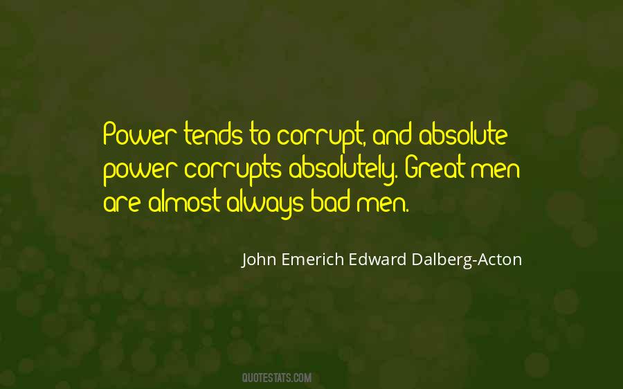 Quotes About Corrupts #437399