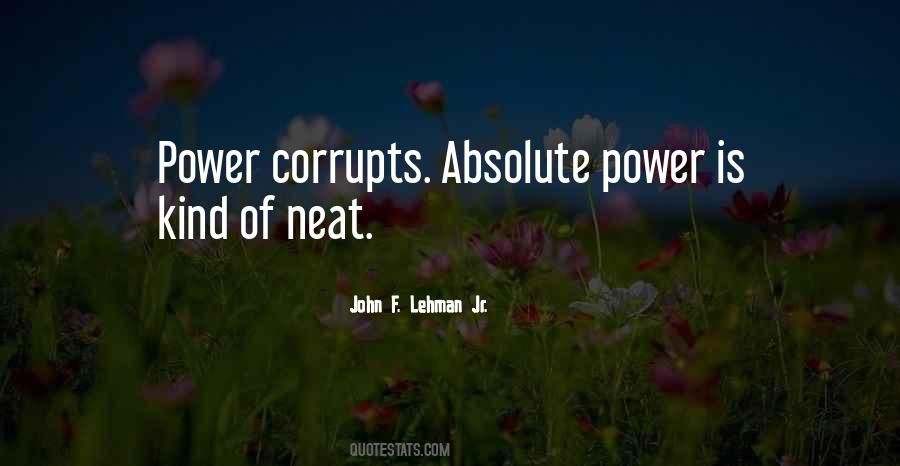 Quotes About Corrupts #764986