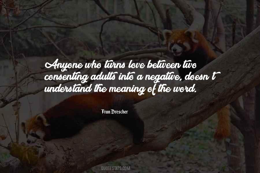 Meaning Of The Word Love Quotes #419368