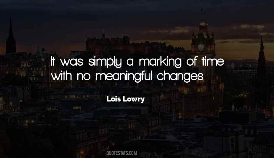 Meaningful Time Quotes #362316