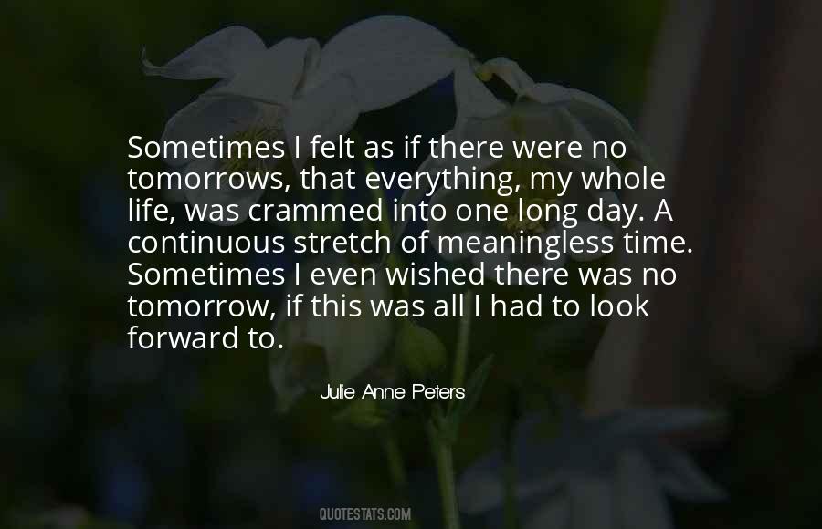 Meaningless Life Quotes #404049