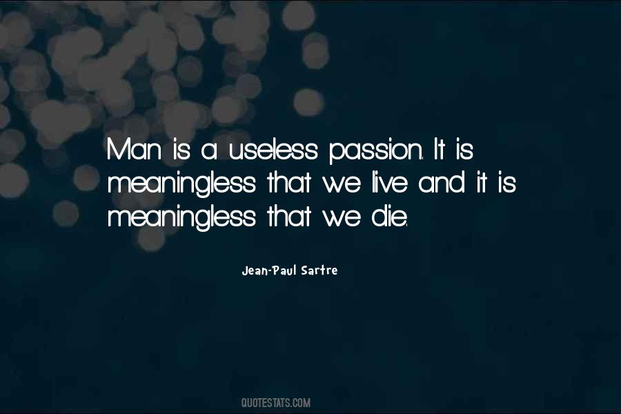 Meaninglessness Of Life Quotes #971789