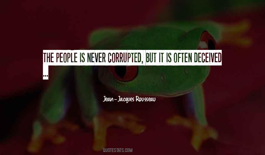 Quotes About Corrupted #1274456