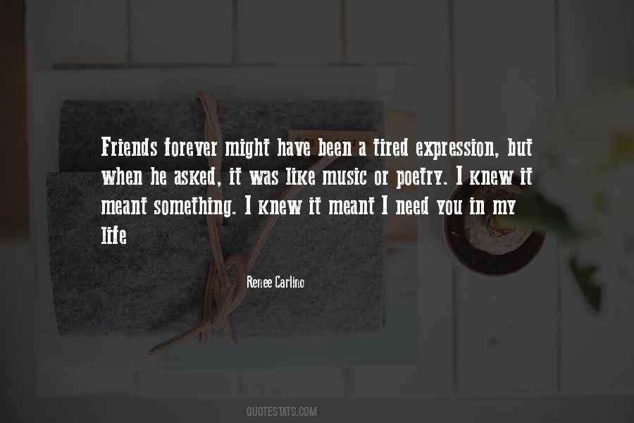 Meant To Be Friends Quotes #1876528