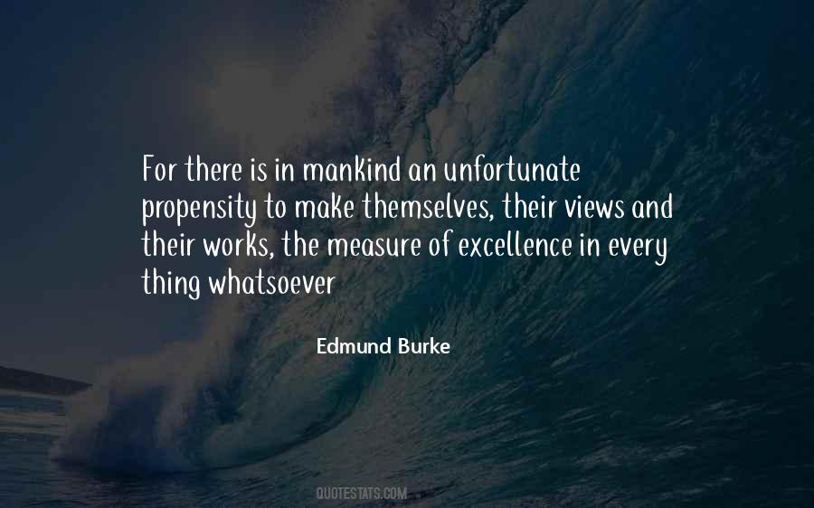 Measure Of Excellence Quotes #625631