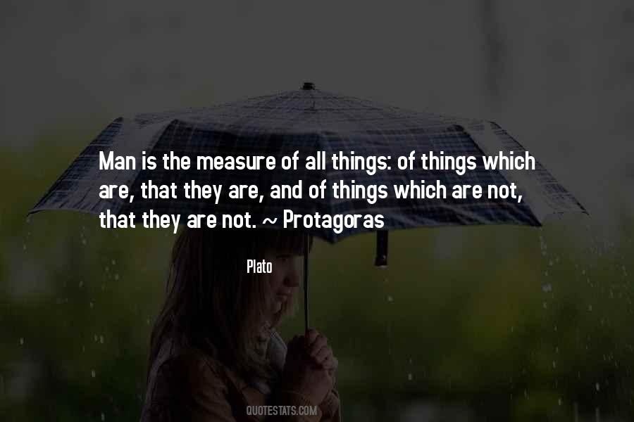 Measure Of Man Quotes #678712