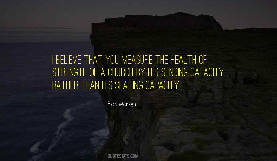 Measure Of Strength Quotes #227015