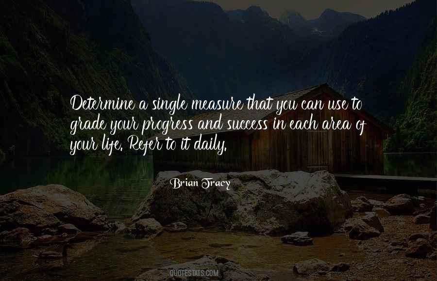 Measure Your Life Quotes #1718727