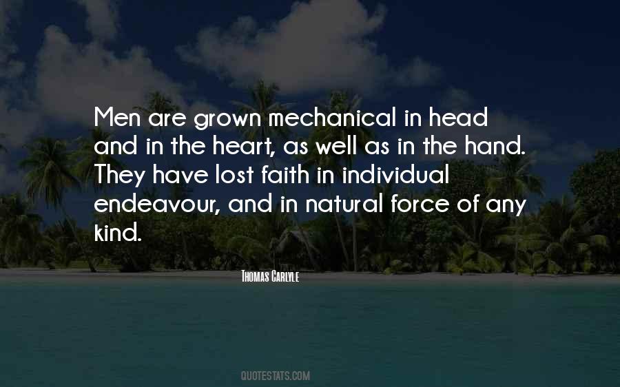 Mechanical Heart Quotes #705370