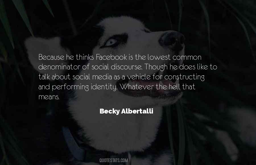 Media And Identity Quotes #107733