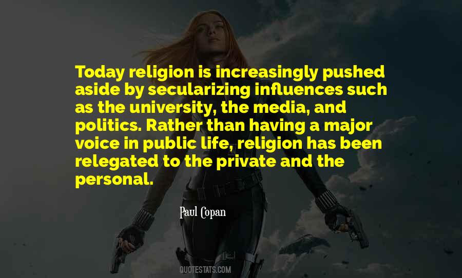 Media And Religion Quotes #1539972