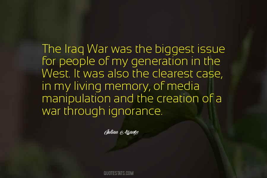 Media And War Quotes #969549