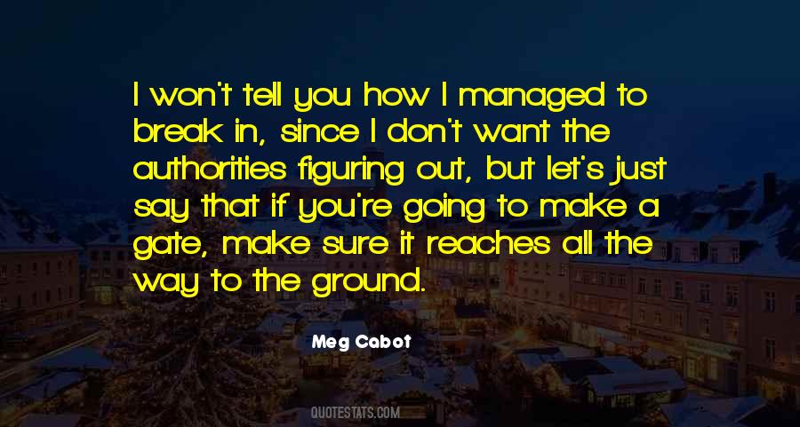 Mediator Meg Cabot Quotes #747754