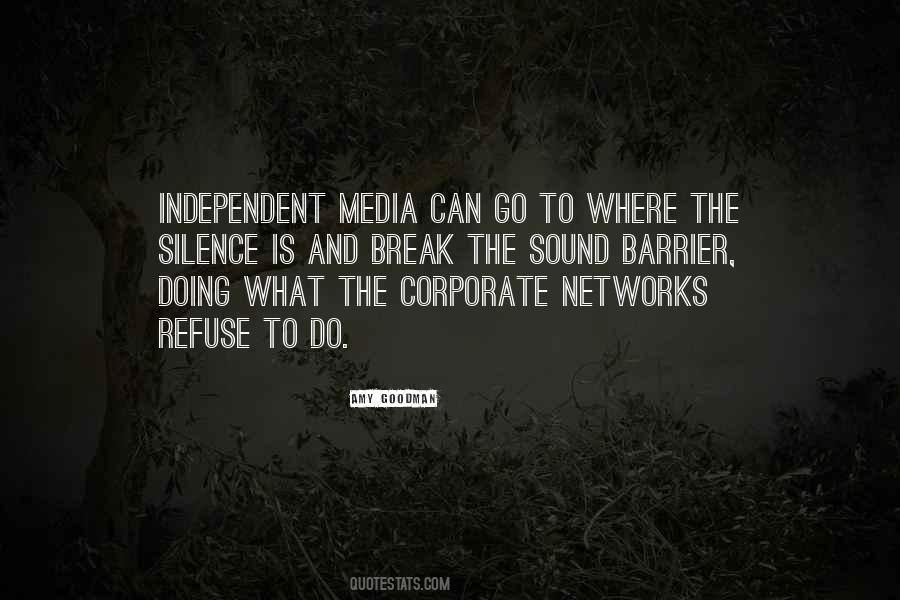 Quotes About Corporate Media #1867695