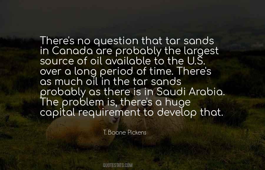 Quotes About Tar Sands #521195