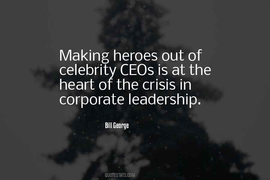 Quotes About Corporate Leadership #1776291