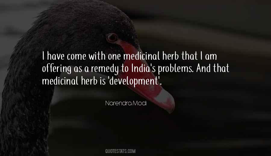 Medicinal Herb Quotes #142888