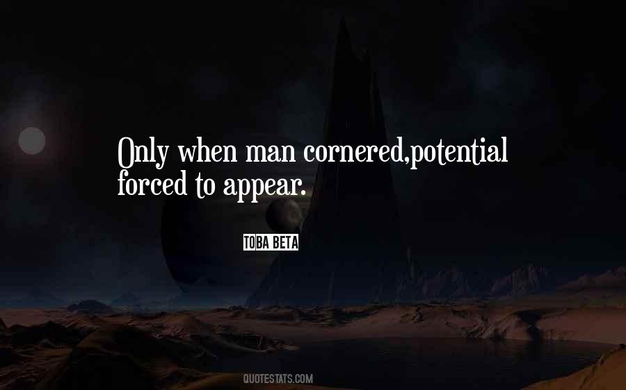 Quotes About Cornered #1029867