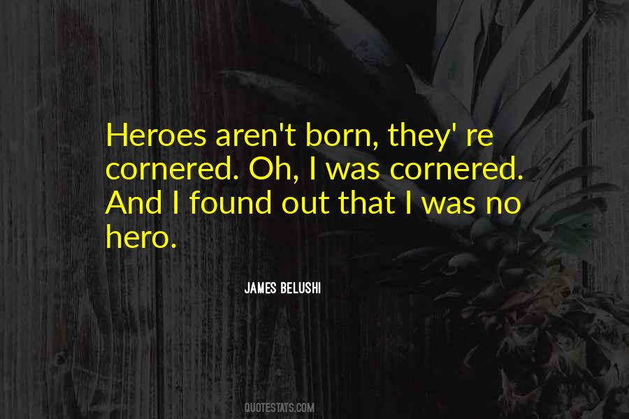Quotes About Cornered #1304628