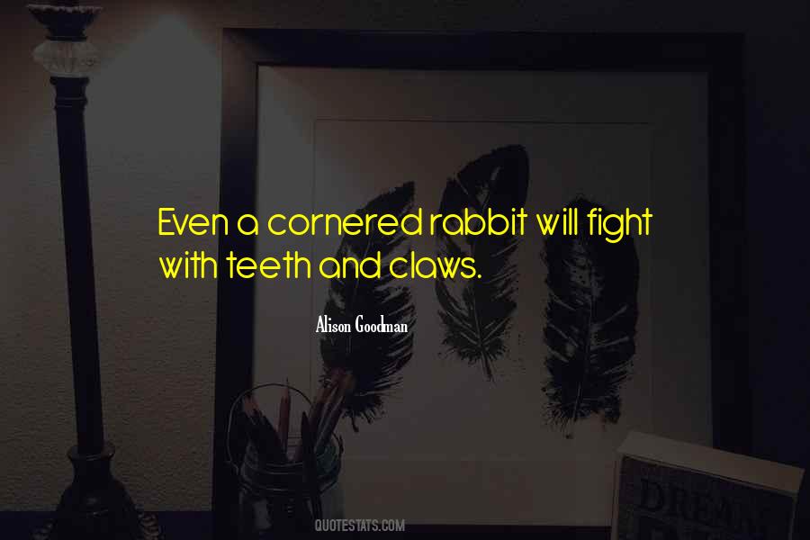 Quotes About Cornered #195082