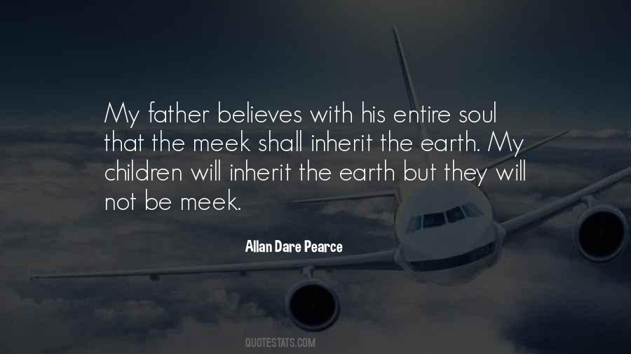 Meek Inherit The Earth Quotes #21137