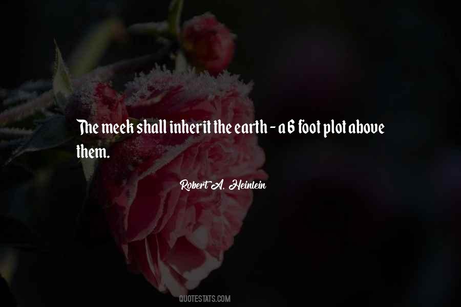 Meek Inherit The Earth Quotes #605185