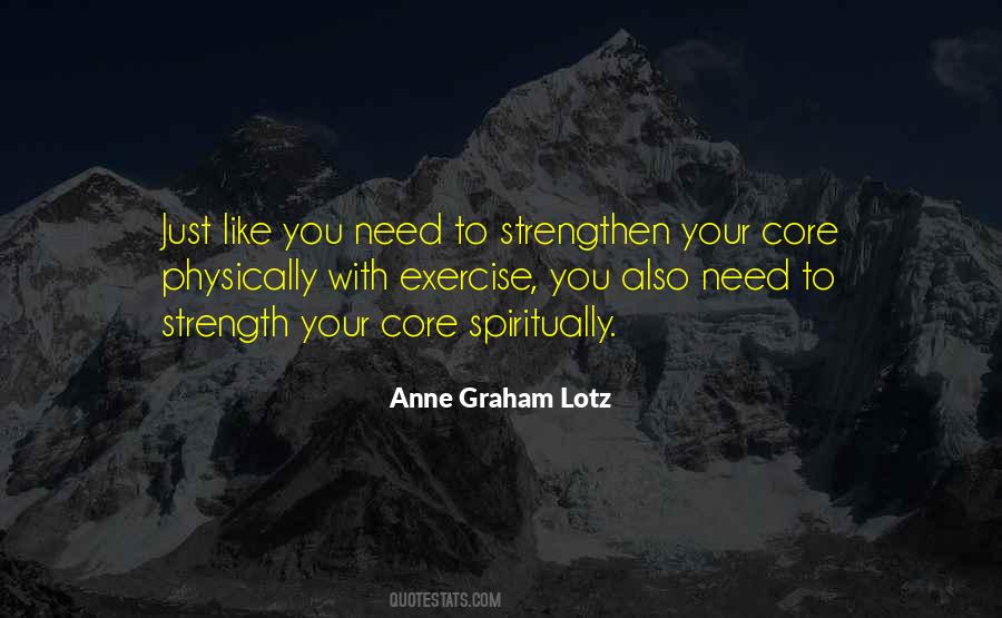 Quotes About Core Strength #1707604