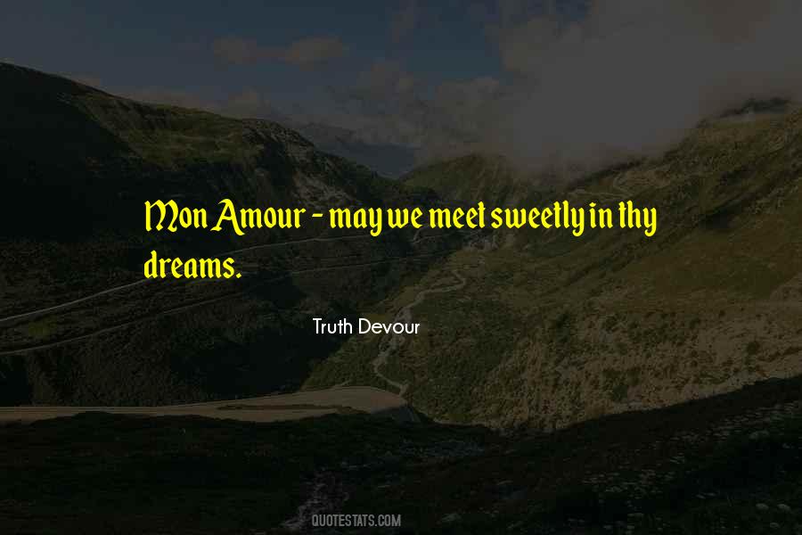 Meet Me In Your Dreams Quotes #719765