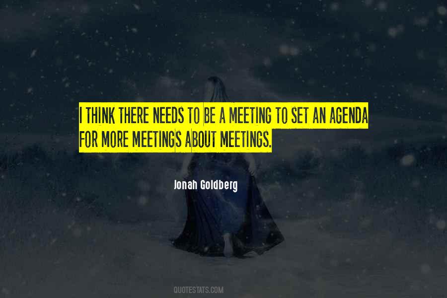 Meeting Agenda Quotes #1158031