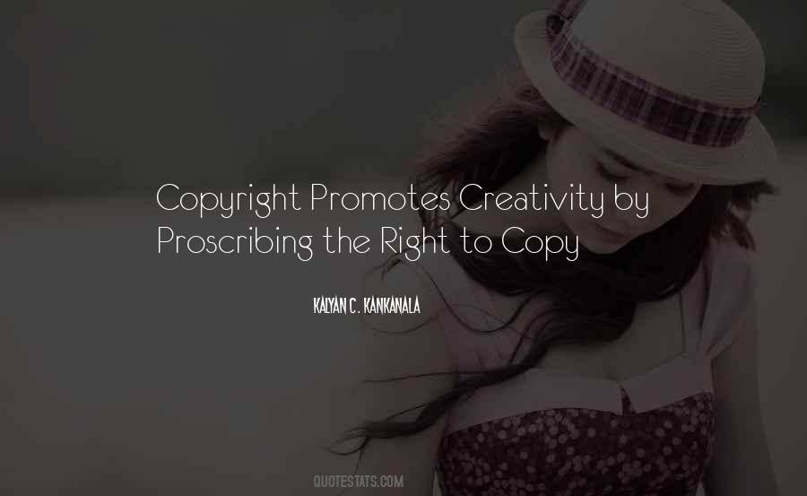 Quotes About Copyrights #477855