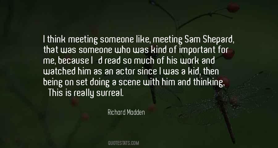 Meeting With Someone Quotes #33940