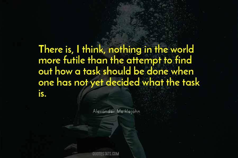 Meiklejohn Quotes #428060