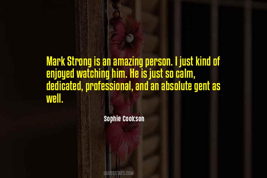 Quotes About Cookson #1251275