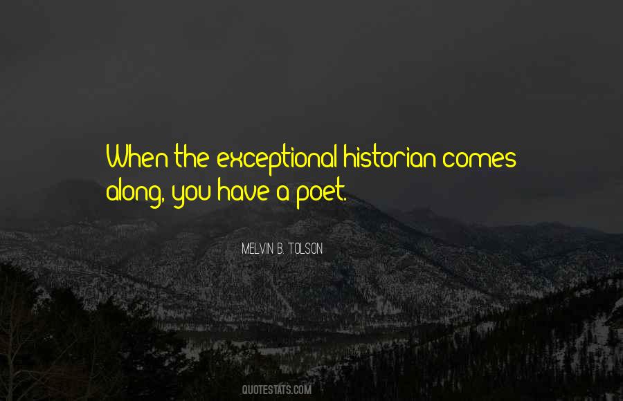 Melvin Tolson Quotes #723499