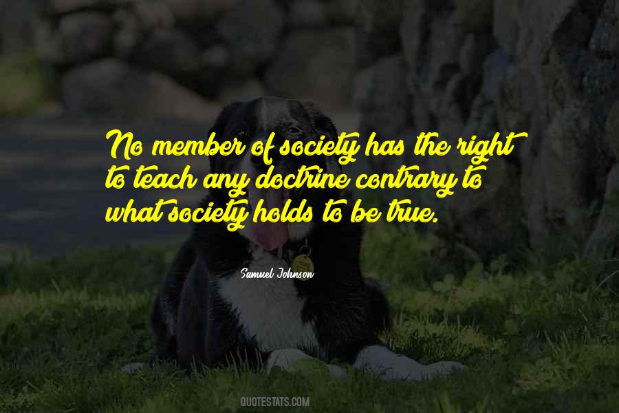 Member Of Society Quotes #476049