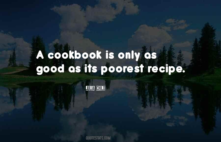 Quotes About Cookbook #1078073