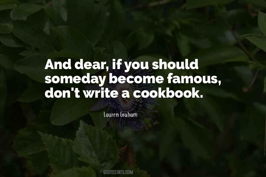 Quotes About Cookbook #1246227