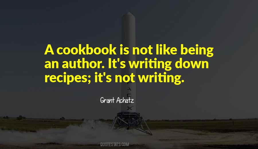 Quotes About Cookbook #1839388