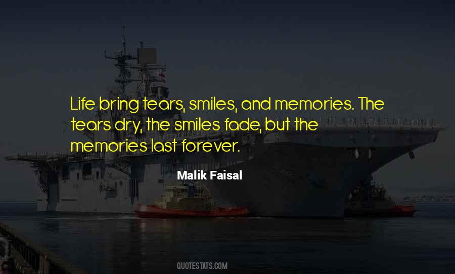 Memories And Tears Quotes #92974