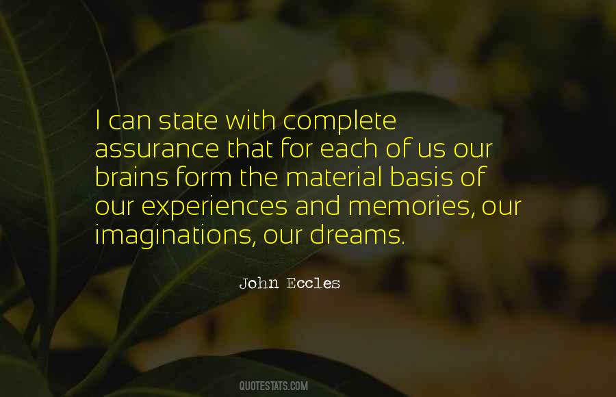 Memories Vs Material Things Quotes #558610