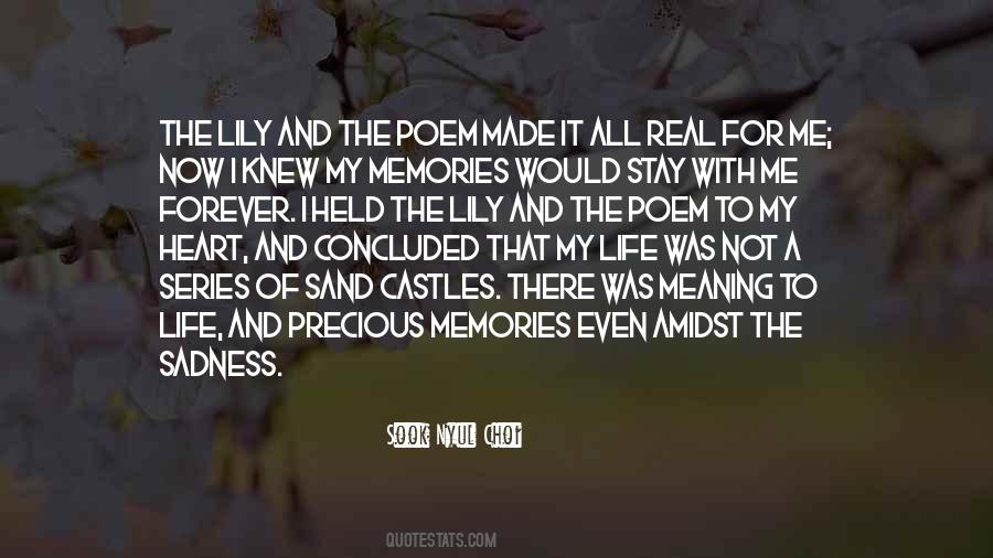 Memories Will Stay Quotes #924228