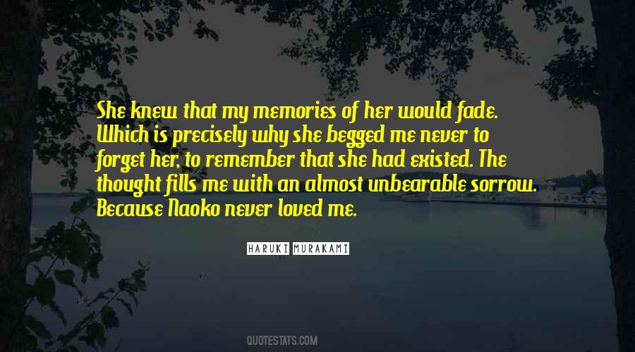 Memories You Can't Forget Quotes #444576