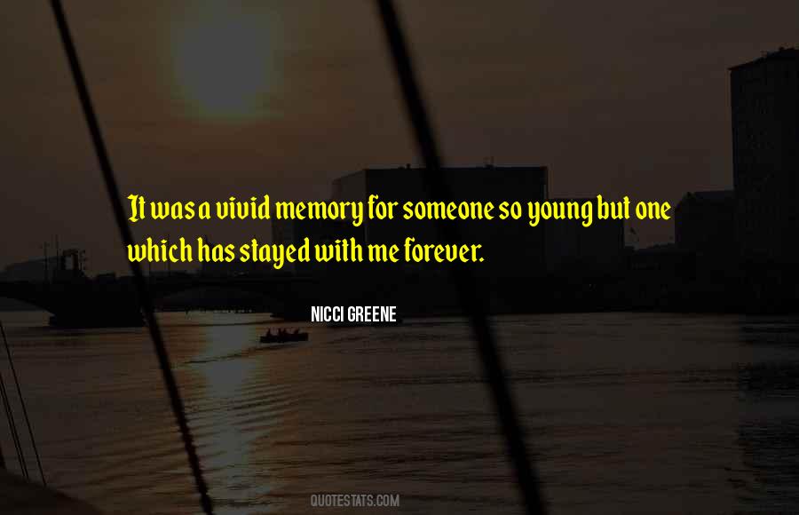 Memory Forever Quotes #131535