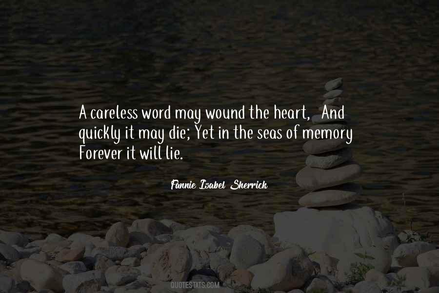 Memory Forever Quotes #1323246