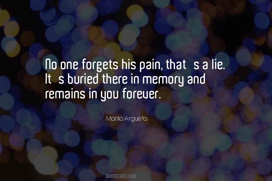 Memory Forever Quotes #1448902