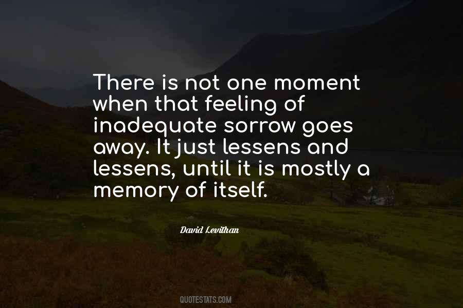Memory Of Quotes #1168686