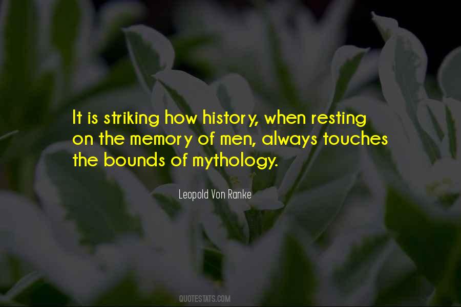 Memory Of Quotes #1365459