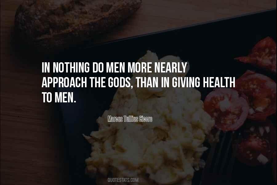 Men's Health Inspirational Quotes #129591